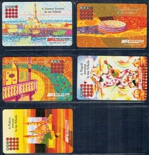 GIAN - Themenreihe "SAMMELN" 5 Neue Katalogkarten VOLLSTÄNDIG