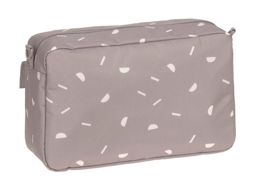 Lässig Casual Buggy Organizer Bag Wickeltasche Tasche Blocks Taupe Beige - Bild 4 von 5