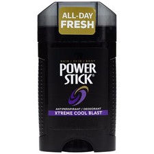 Power Stick Xtreme Cool Blast Antiperspirant Deodorant, 1.7oz 48g 
