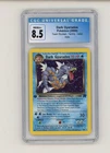 DARK GYARADOS TEAM ROCKET 1ST EDITION HOLO 8/82 POKEMON CGC 8.5 NM/M+ 2000