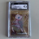 CGC 9.5 MINT+ Mew Ex 205/165 Gold METAL 151 UPC PROMO Pokemon Card