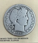 1895-S Barber Half Dollar KEY Date
