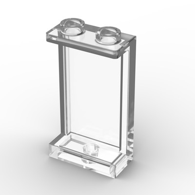 Lego 5x Panele 1x2x3 panel 87544 transparent klar trans-clear