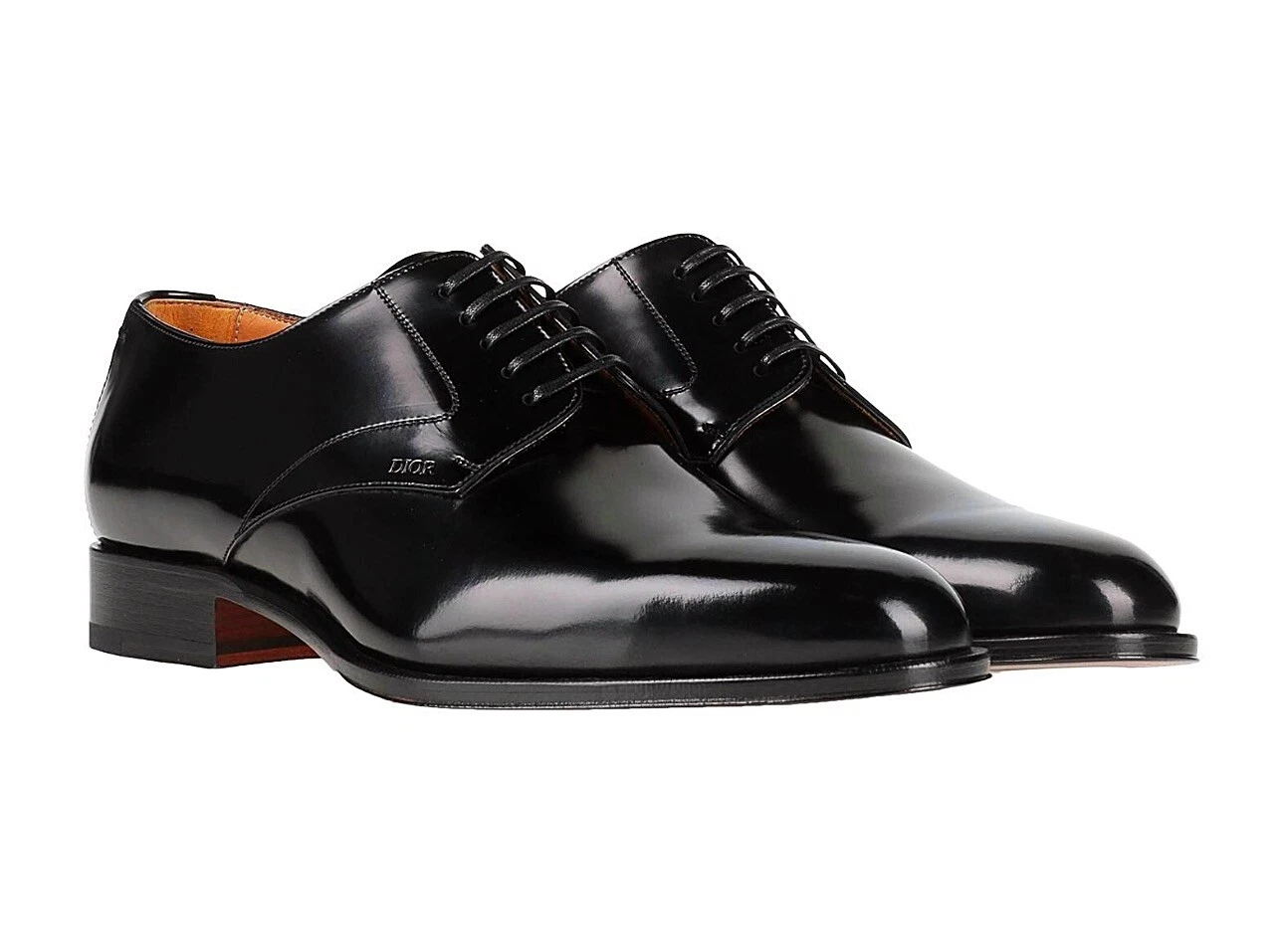 Mocassins à lacets pour hommes Christian Dior en cuir taille 10,5 neufs avec boîte authentique