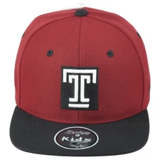 NCAA Zephyr Temple Owls Burgundy Black Snapback Adjustable Youth Kids Hat Cap