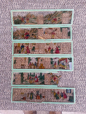 Lanterne Magique 1900 - Plaques De Verre Tauromachie + Lot De 5 Plaques (10 Vues)