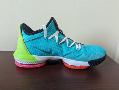 Nike LeBron 16 XVI Low Hyper Jade Air Max Trainer 2 Size 12 CI2668