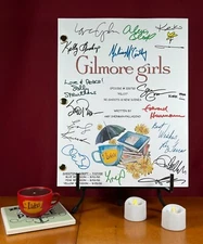 Gilmore Girls Pilot Script Signed- Autograph Reprints- 74 Pages- Lorelai & Rory