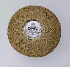 DMC Beige Crochet Thread No. 30 Made In France 225 Yds. 206 Met. Color 613