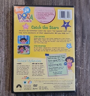 Dora the Explorer (Catch the Stars - DVD, 2003) Nick Jr