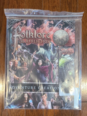 Folklore The Affliction Adventure Creation Kit, Story, & Bookmark