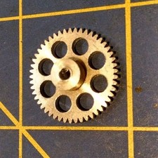 Mid America Extra Light 64 pitch 49 tooth 3/32 Spur Gears 1/24 slot Naperville