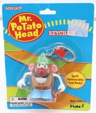 Mr. Potato Head Keychain Basic Fun Brand Sealed - Vintage 2001 - NEW - 