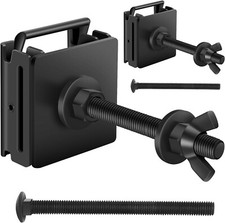 2 Pack E Track Spare Tire Holder Mounts, Upgrade Etrack Double Fittings Spare