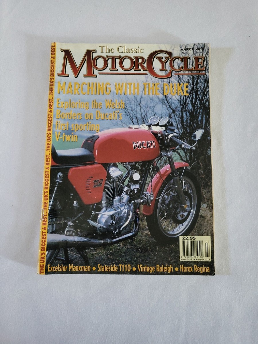 -marchページ 2001 March, Classic Motorcycle Magazine, Marching With The Duke