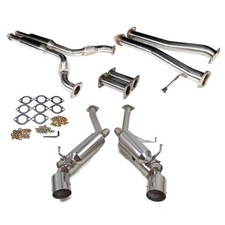 Rev9 Cat-back Stainless Steel Dual Sports Muffler Exhaust For 350z G35 Coupe