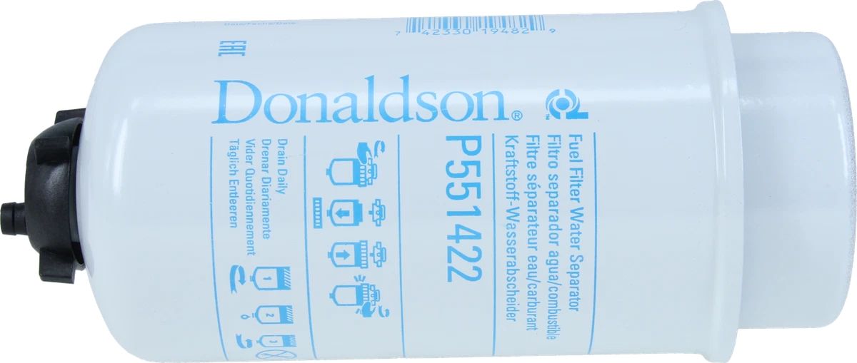 SAE J1985 Filter P551422 fits John Deere 7420 748H 7520 7630 7730  