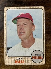 1968 Topps Dick Hall Philadelphia Phillies #17