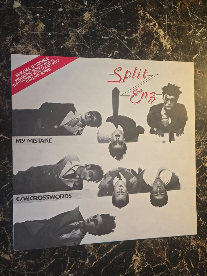 Split Enz My Mistake/Crosswords/The Woman Who Loves You original 1977 UK 12" - Image 2 of 3