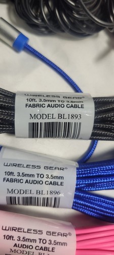 25+ AUXILIARY 3.5mm Cable Male to Male Car Audio Cord For Headphones/Car/Speaker - Picture 13 of 13