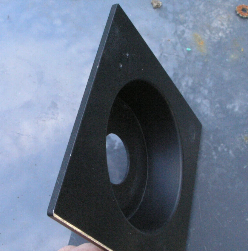 pattern metal Sinar F P fit  28mm recessed  lens board panel copal 0 34.7 hole - Image 4 of 4