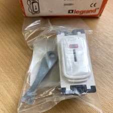 Legrand Synergy,20 Amp Double Pole Key switch With Power Indicator.7354 24
