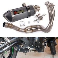 For Kawasaki Z650 Ninja 650 2017-2023 Exhaust System Header Slip On 51mm Muffler