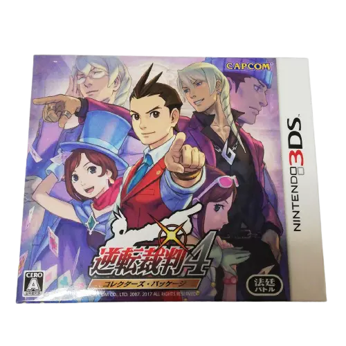 Ace Attorney 4 NINTENDO 3DS Japan Ver.