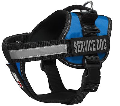 Dogline Unimax Service Dog Vest Harness Removable Chest Plate & Patches