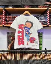 Remake Buffalo Bills NFL Betty Boop Rare Design Basic T shirt HN1678