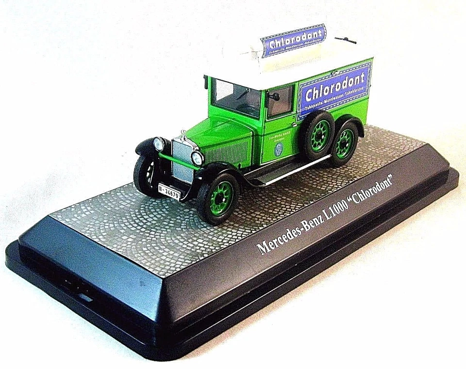 FURGONETA MERCEDES BENZ L1000, MODELO COCHE FUNDIDO PREMIUM CLASSIXXS 1/43, EDICIÓN LIMITADA Foto 3 de 4
