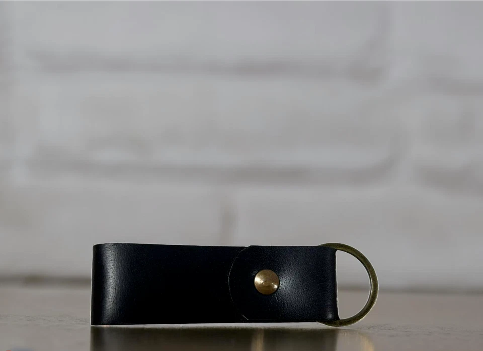 2 Llaveros de Cuero, Estuche para Llaveros, Llavero para Moto, Llavero, Organizador de Llaves Regalo Foto 2 de 4