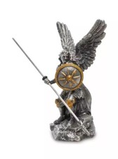 New Veronese Pewter figure Archangel Raphael 4,7 in. 2011