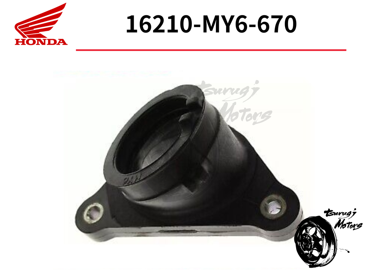 HONDA GENUINE 1993-2023 XR650L CARBURETOR INSULATOR 16210-MY6-670