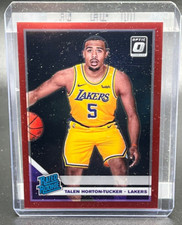 2019-20 Panini Prizm Talen Horton-Tucker Rated Rookie Red /99 #151! Utah Jazz
