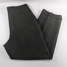 Ballin Nordstrom Pleated Cuffed Green Dress Pants Mens Size 35x29