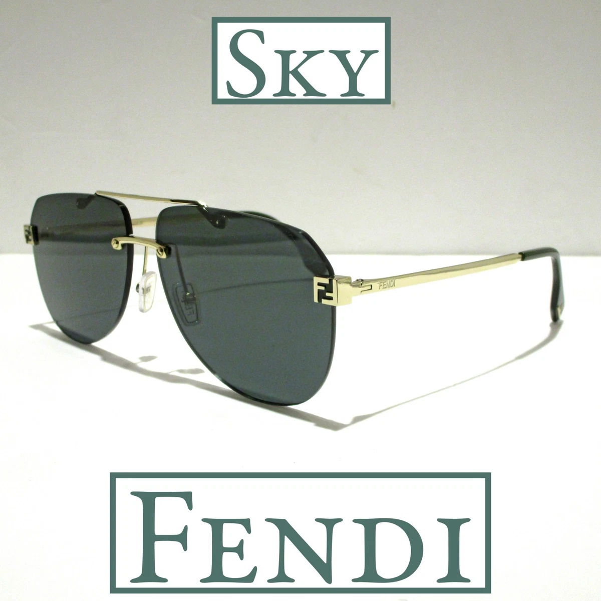 Fendi Aviator Sunglasses for Men for sale | eBay