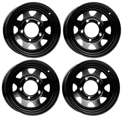 4 Felgen Dotz Dakar dark 7.0Jx16 5x114,3 für Dacia Duster