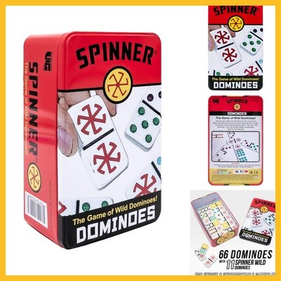 Front Porch Classics Spinner Colored Dot Dominoes On-the-go