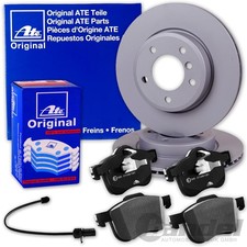 ATE BREMSSCHEIBEN 320mm + BELÄGE + WARNKONTAKT VORNE für AUDI A6 C7 4G + A7 4G