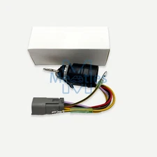 129572 Ignition Switch w/ Keys For Tracker Boats 3 Position 6 Wire Connector