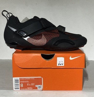 Nike SuperRep Cycle Men s US8 Training Shoes Black CW2191-008 **NEW IN BOX**