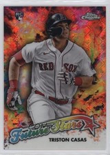2023 Topps Chrome Logofractor Edition Future Stars Triston Casas #FS-10 1c19