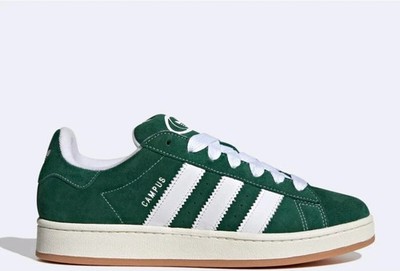 Men's Size 9- Adidas Campus 00s Dark Green Gum Shoes Sneakers  H03472 NEW