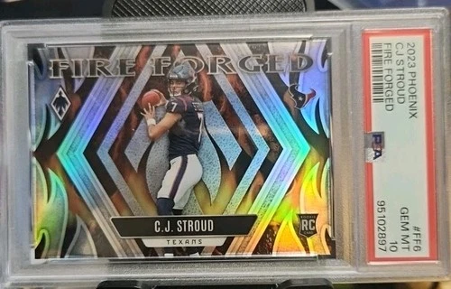 C.J. Stroud 2023 ROOKIE Phoenix Fire Forged PSA 10