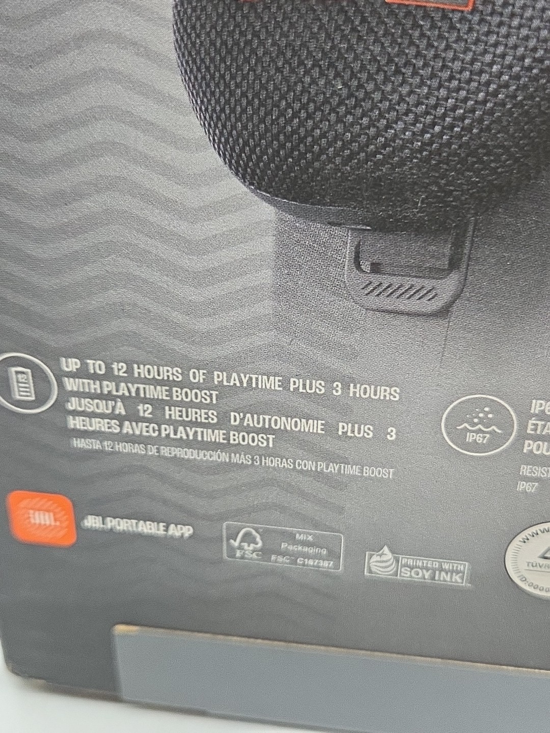 JBL clip 5 Portable Wireless Bluetooth Speaker Black JBL CLIP5 4