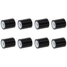 8Pcs 15 x 20mm M4 Thread Female Rubber Mounts Silent Block Base Block