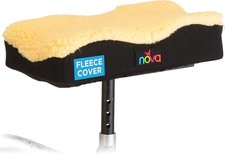 NOVA Universal Rodilla Scooter Plataforma Cubierta, Vellón Imitación Piel de Oveja Cubierta, Fácil de