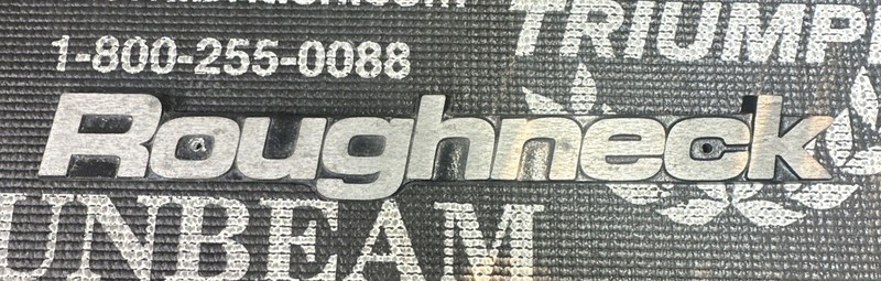 FMC fire truck emblem Roughneck