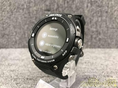 [ Excellent + ] Casio WSD-F20-BK PRO TREK Smart Black Men GPS Smart Watch in BOX